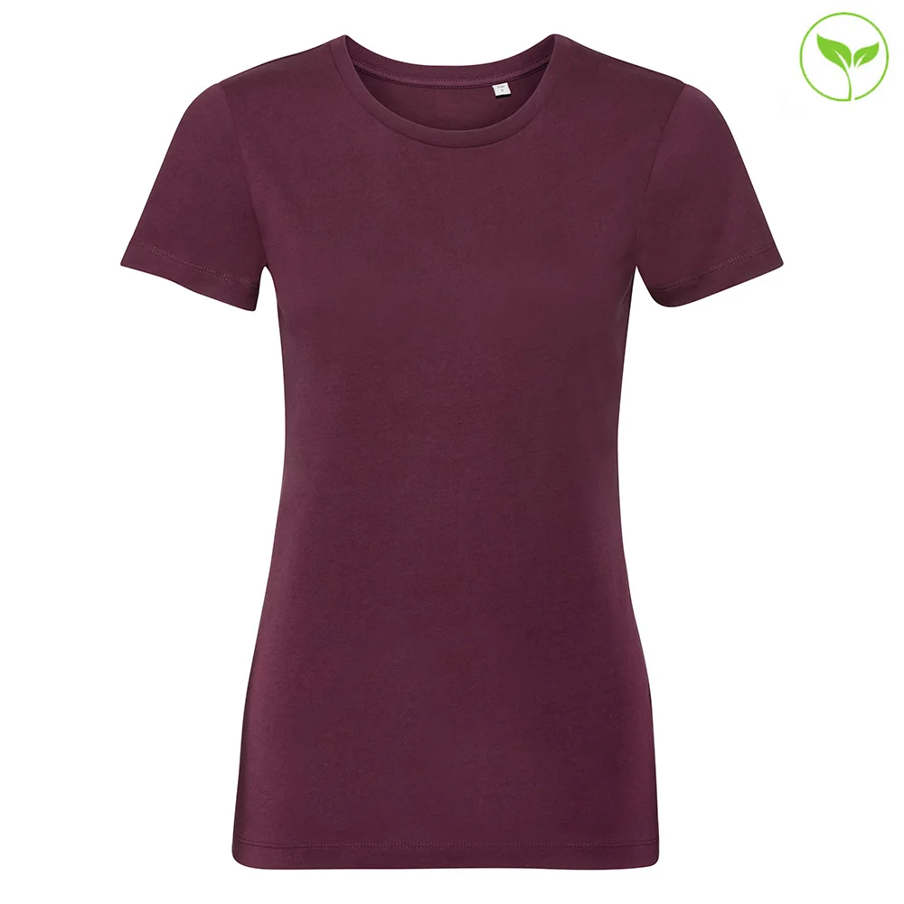 J108F Women's pure organic tee - Image 4